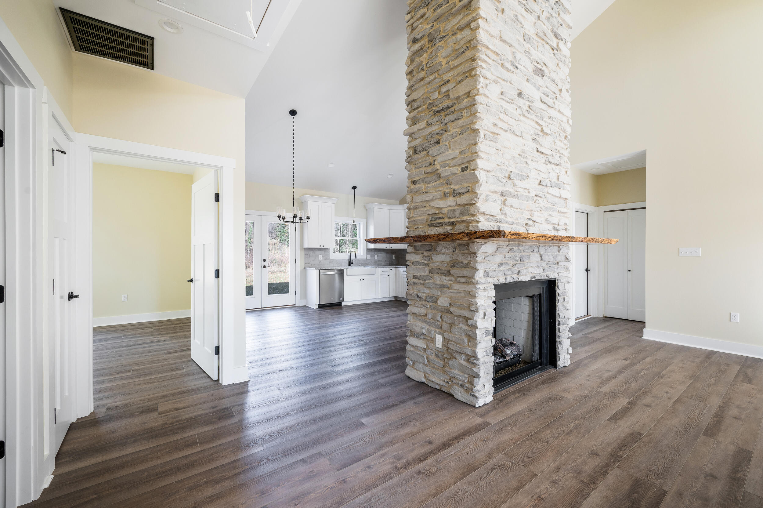 520 Raflo Place Avenue Bedford, VA 24523 - Photo 39 of 54 a living room with furniture and a fireplace