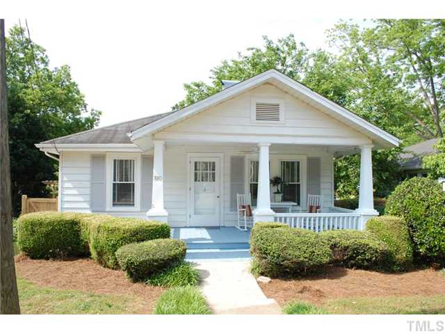 110 Georgetown Road Raleigh, NC 27608 - Photo 1 of 16 a front view of a house with a yard