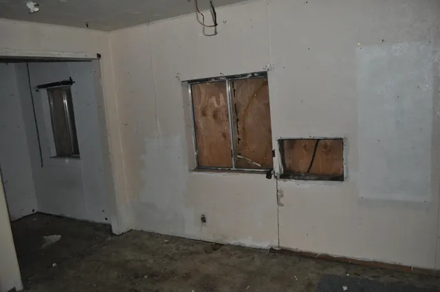 a view of empty room