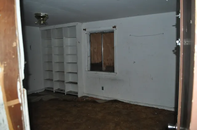 wooden floor in an empty room