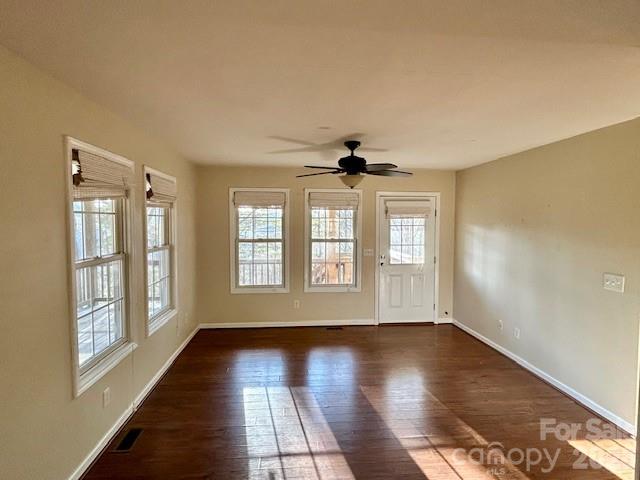 45 Marshbanks Ridge Weaverville, NC 28787 - Photo 13 of 36 a view of an empty room with wooden floor and a window
