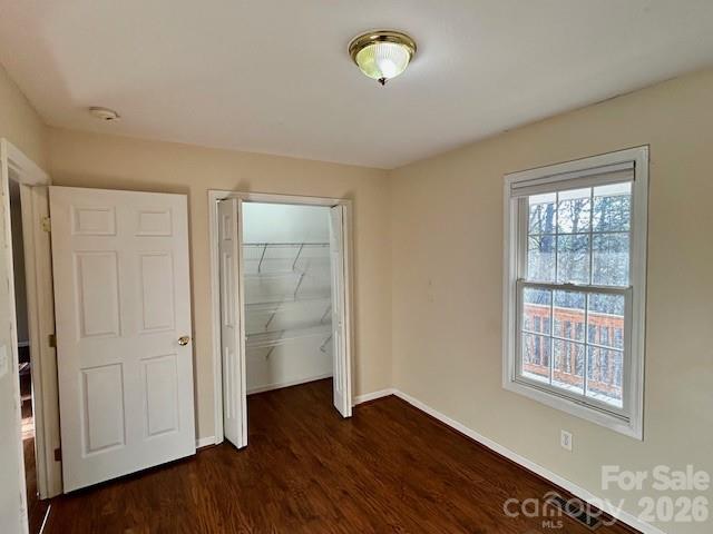45 Marshbanks Ridge Weaverville, NC 28787 - Photo 18 of 36 a view of an empty room with wooden floor and a window