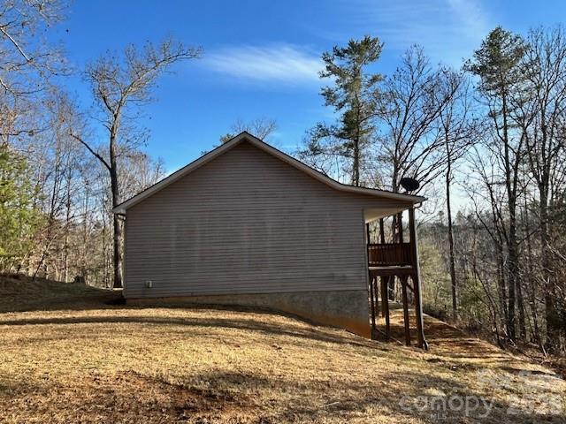 45 Marshbanks Ridge Weaverville, NC 28787 - Photo 5 of 36 a house with trees in front of it