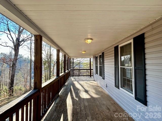 45 Marshbanks Ridge Weaverville, NC 28787 - Photo 7 of 36 a view of staircase with a large window