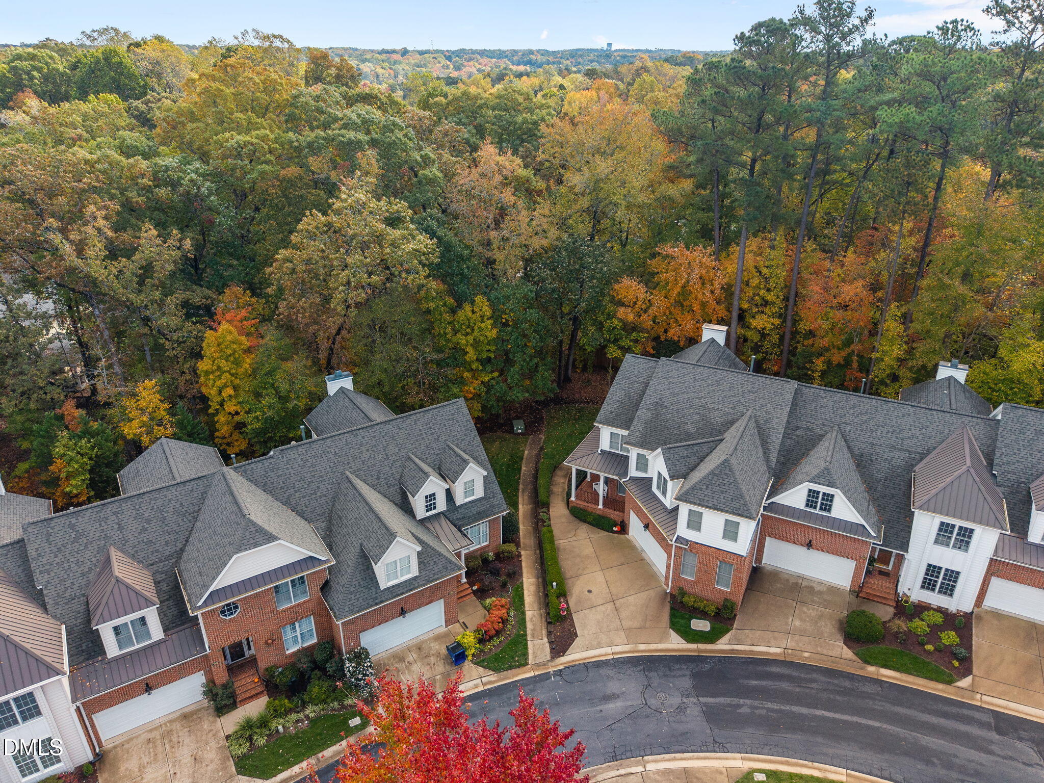 7417 Fontana Ridge Lane Raleigh, NC 27613 - Photo 53 of 54 an aerial view of residential houses with outdoor space