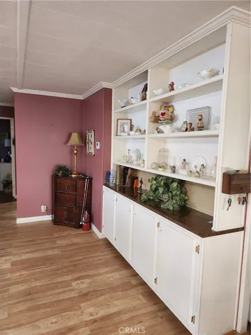 a room with storage and utility