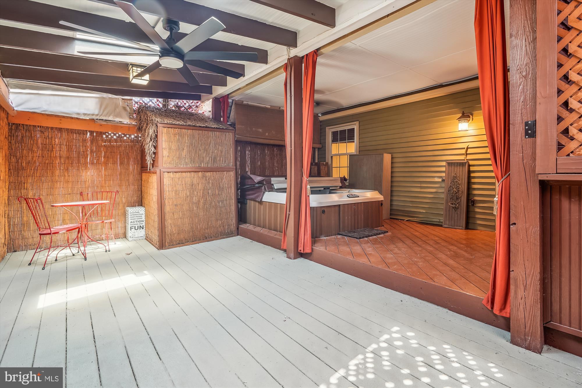 46940 Rabbitrun Terrace Sterling, VA 20164 - Photo 46 of 60 Tiered Deck with Ceiling Fans and Sky Lights