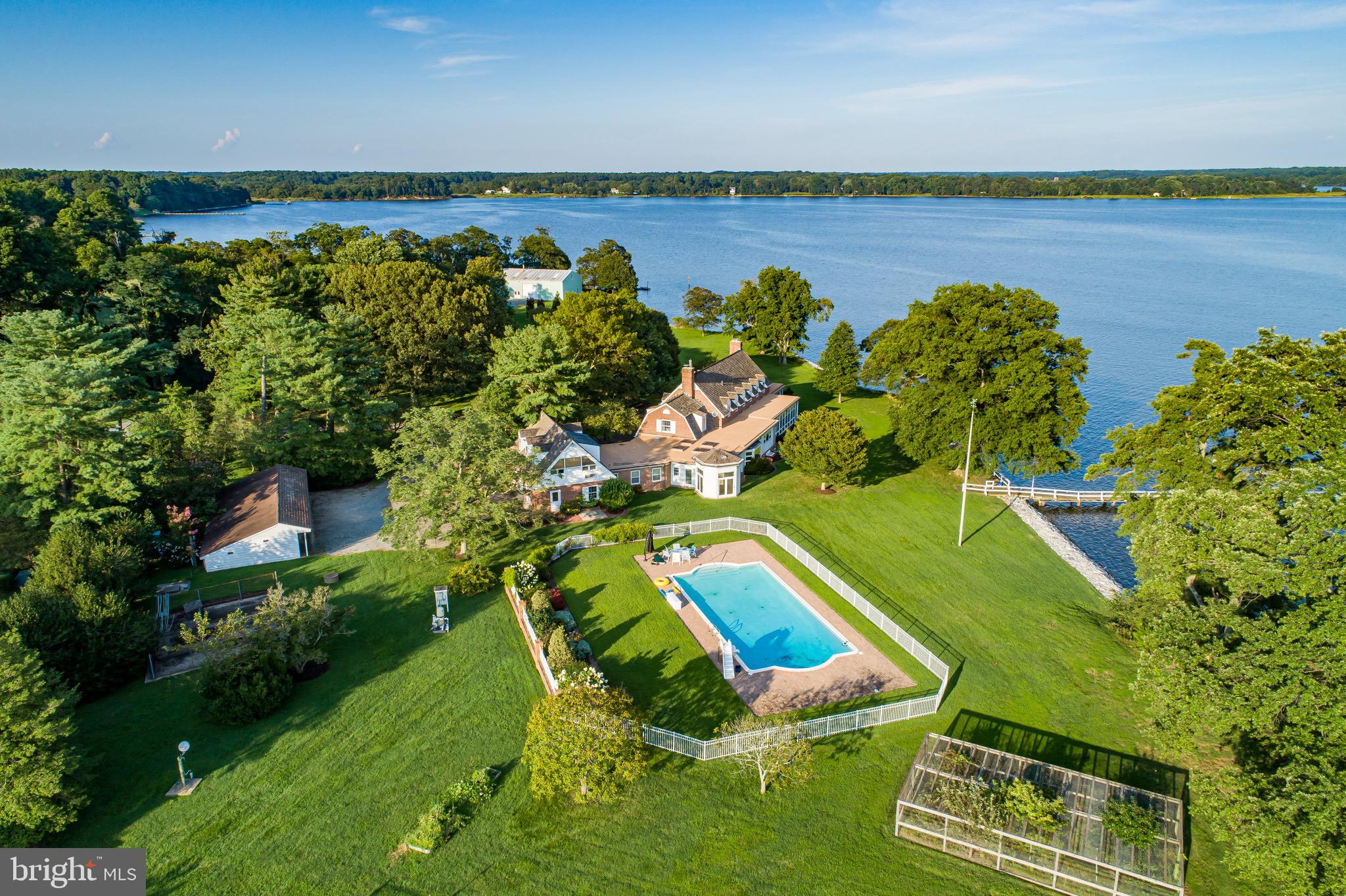 4845 Cliffs City Road Chestertown, MD 21620 - Photo 11 of 72 Main house and swimming pool