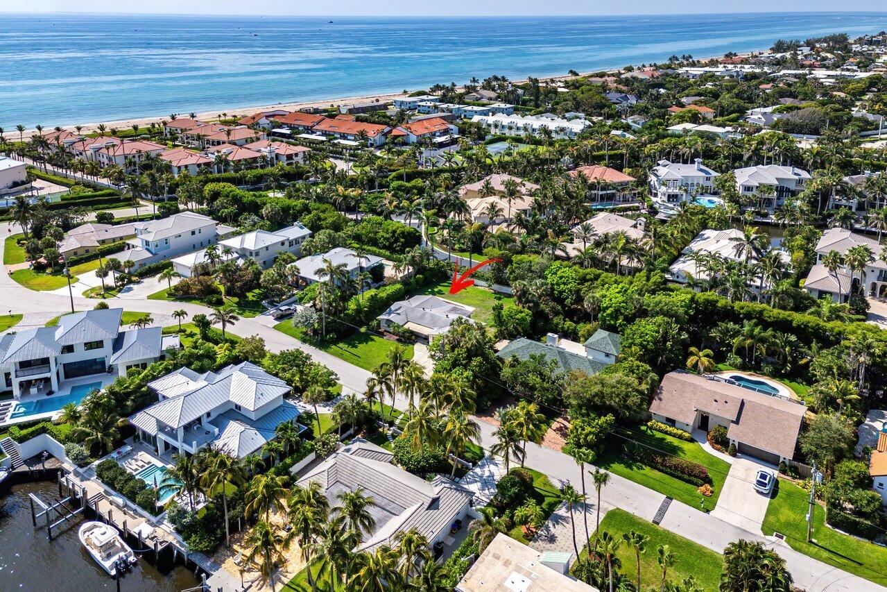 19 Harbour Drive South Ocean Ridge, FL 33435 - Photo 4 of 9 an aerial view of residential houses with outdoor space