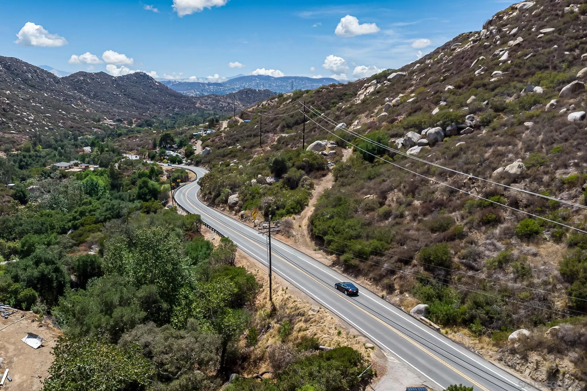 0 Wildcat Canyon Road Lakeside, CA 92040 - Photo 4 of 5 a view of a city from a balcony