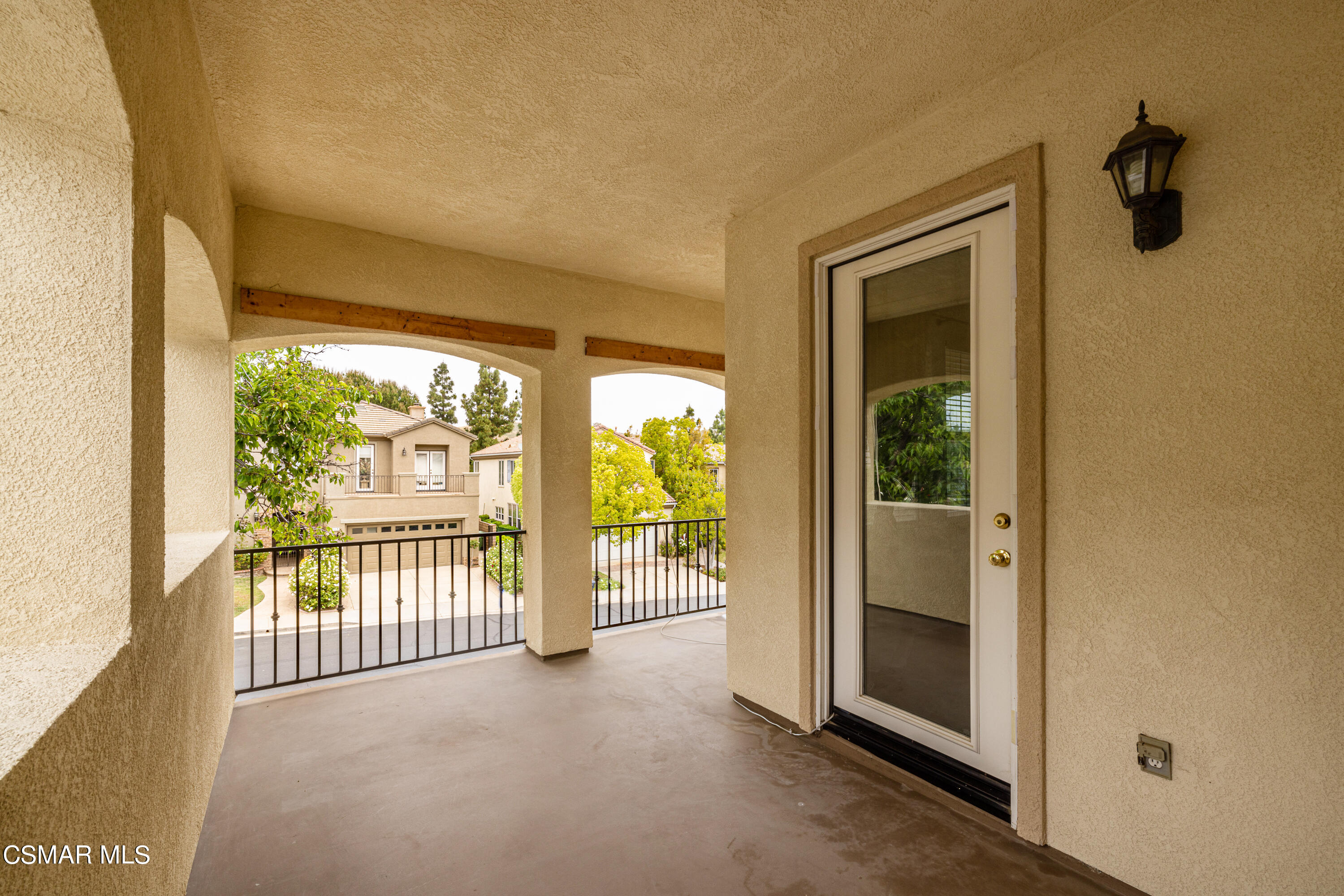 110 Park Hill Road Simi Valley, CA 93065 - Photo 19 of 36 a view of a porch with wooden floor and a porch