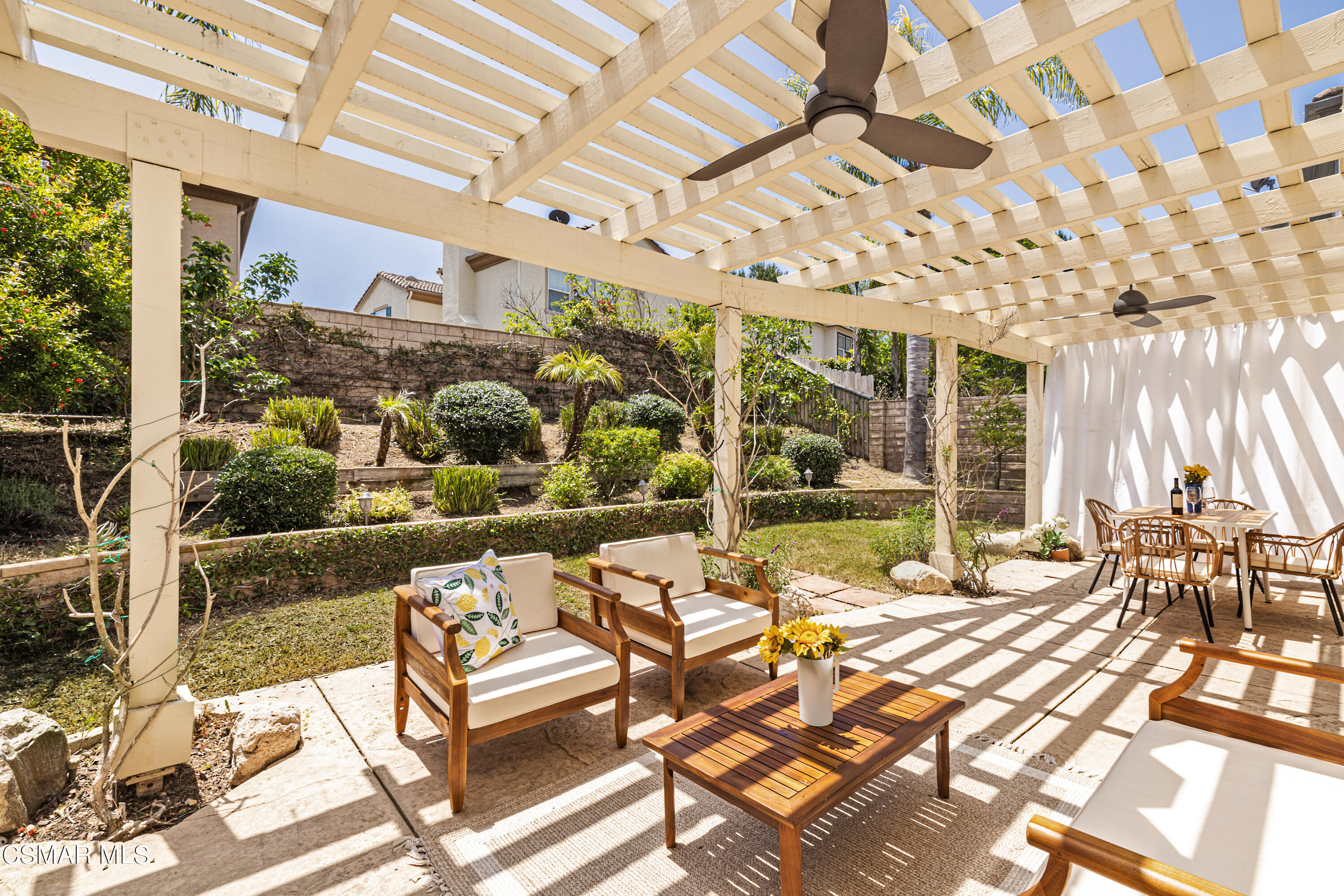 110 Park Hill Road Simi Valley, CA 93065 - Photo 31 of 36 a view of a chairs and tables in patio