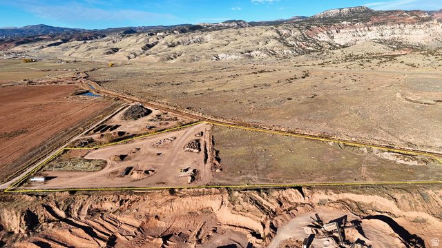 2600 Sevier Valley Canal Road Richfield, UT 84701 - Photo 3 of 63 View of property location featuring rural landscape, a mountainous background, and property boundaries highlighted