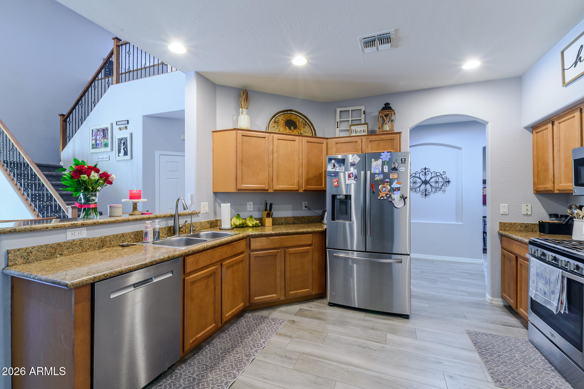 4521 West Moss Springs Road Anthem, AZ 85086 - Photo 14 of 35 a kitchen with lots of counter top space