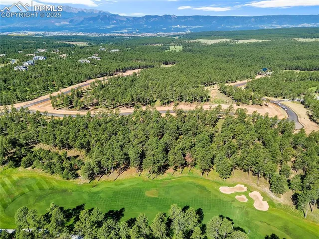 a view of a lush green field