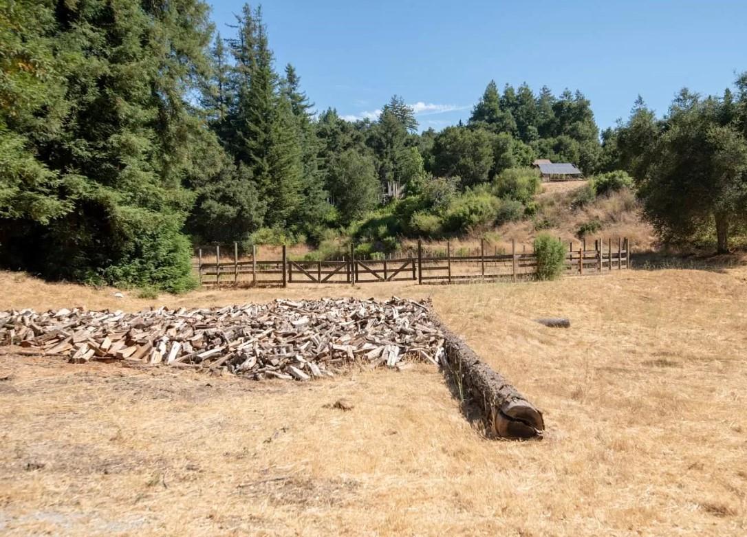 9000 Lompico Road Felton, CA 95018 - Photo 8 of 28 a view of yard covered with snow