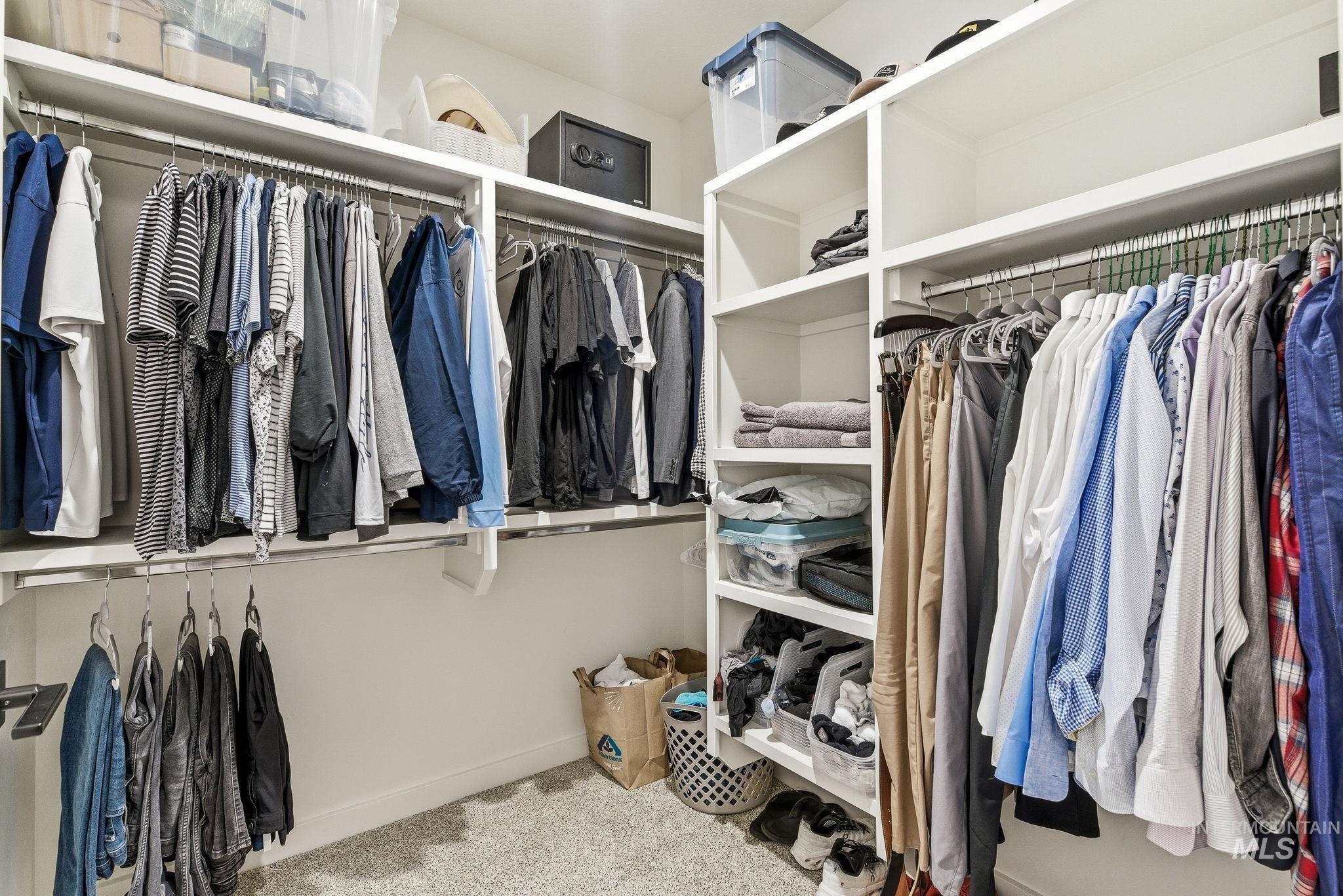 3928 East Haystack Street, Unit 107 Boise, ID 83716 - Photo 12 of 37 Walk in closet featuring light colored carpet