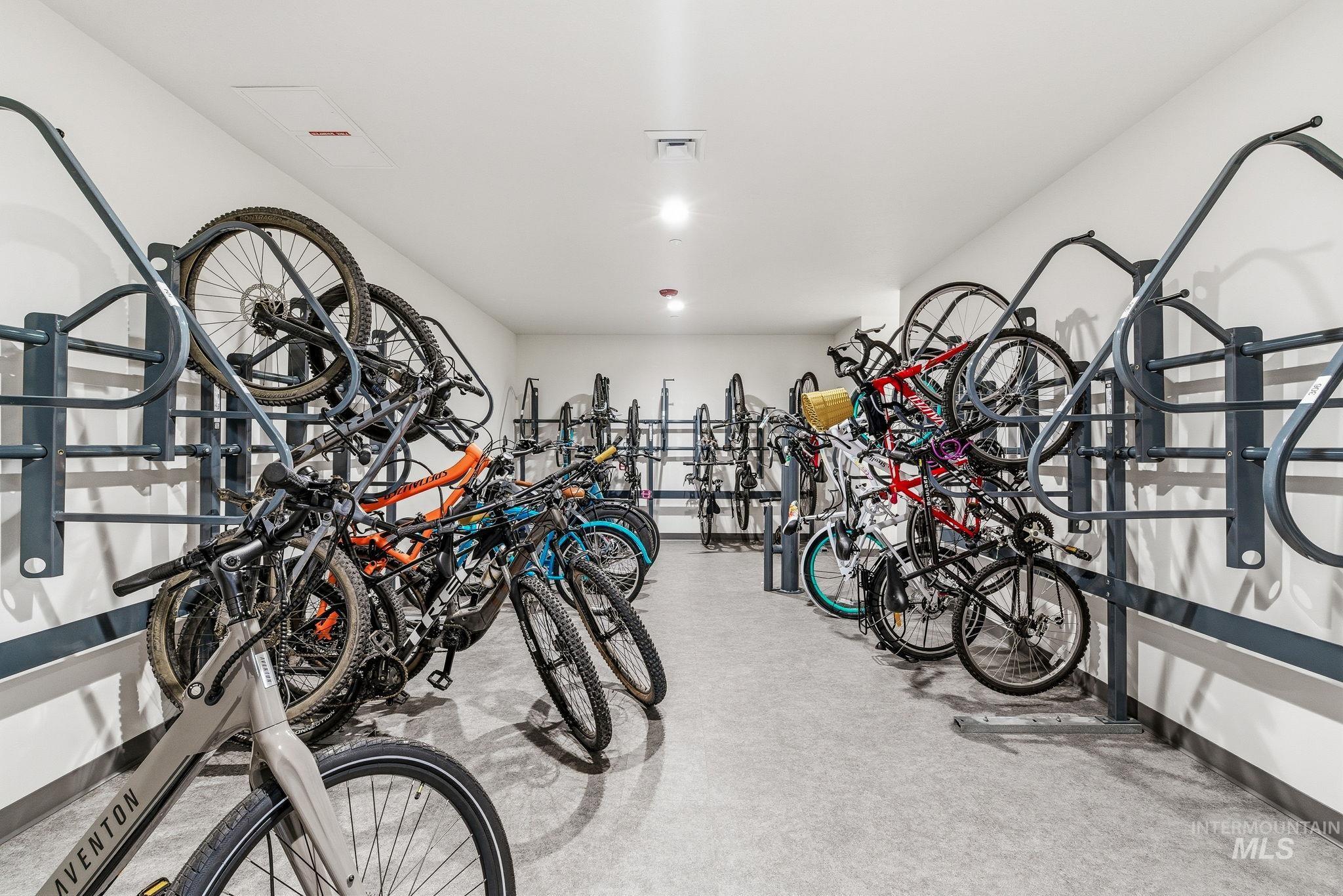 3928 East Haystack Street, Unit 107 Boise, ID 83716 - Photo 21 of 37 Garage with bike storage