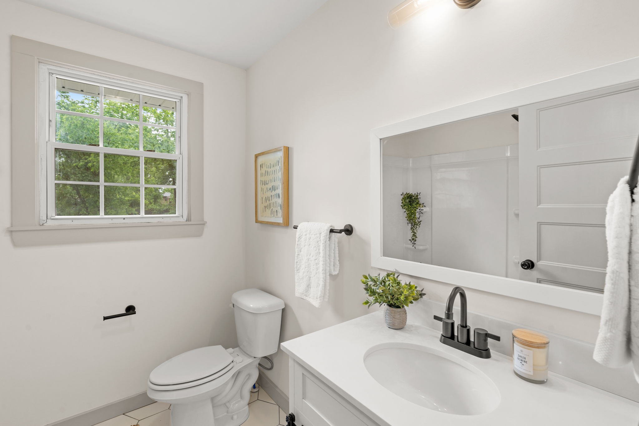 3004 Anderson Road Nashville, TN 37217 - Photo 18 of 28 a bathroom with a sink toilet and shower