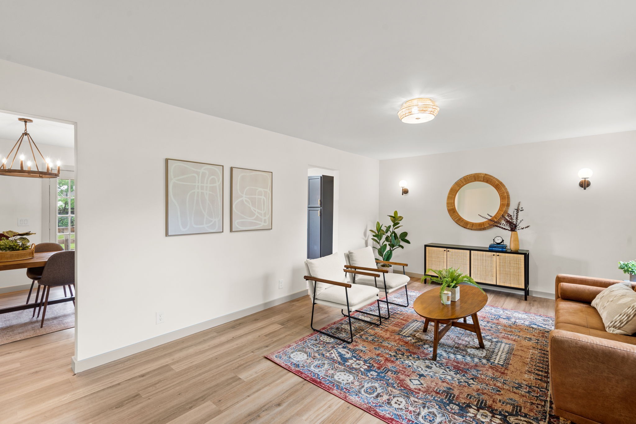 3004 Anderson Road Nashville, TN 37217 - Photo 5 of 28 a living room with furniture a rug and a window