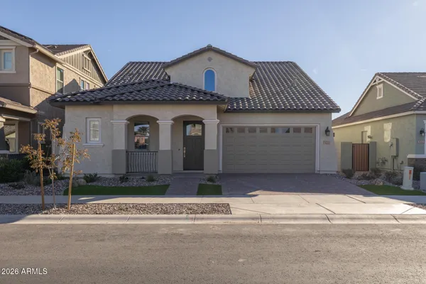 a house view with a outdoor space