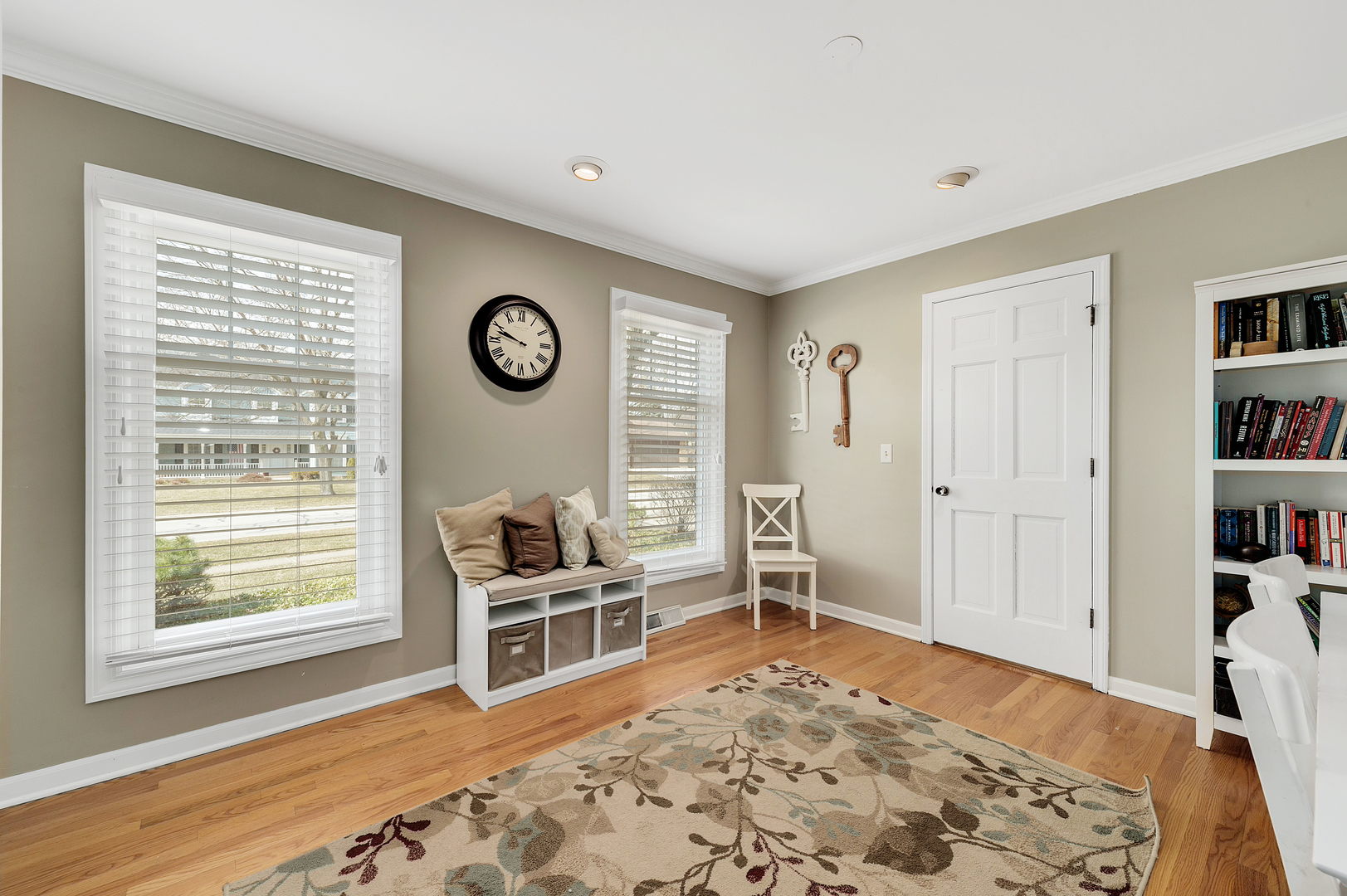 2S567 White Birch Lane Wheaton, IL 60189 - Photo 15 of 31 a view of an empty room with a window and wooden floor