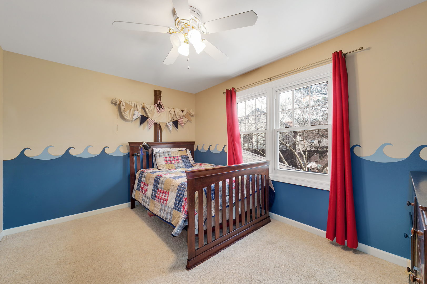 2S567 White Birch Lane Wheaton, IL 60189 - Photo 21 of 31 a bedroom with furniture and windows