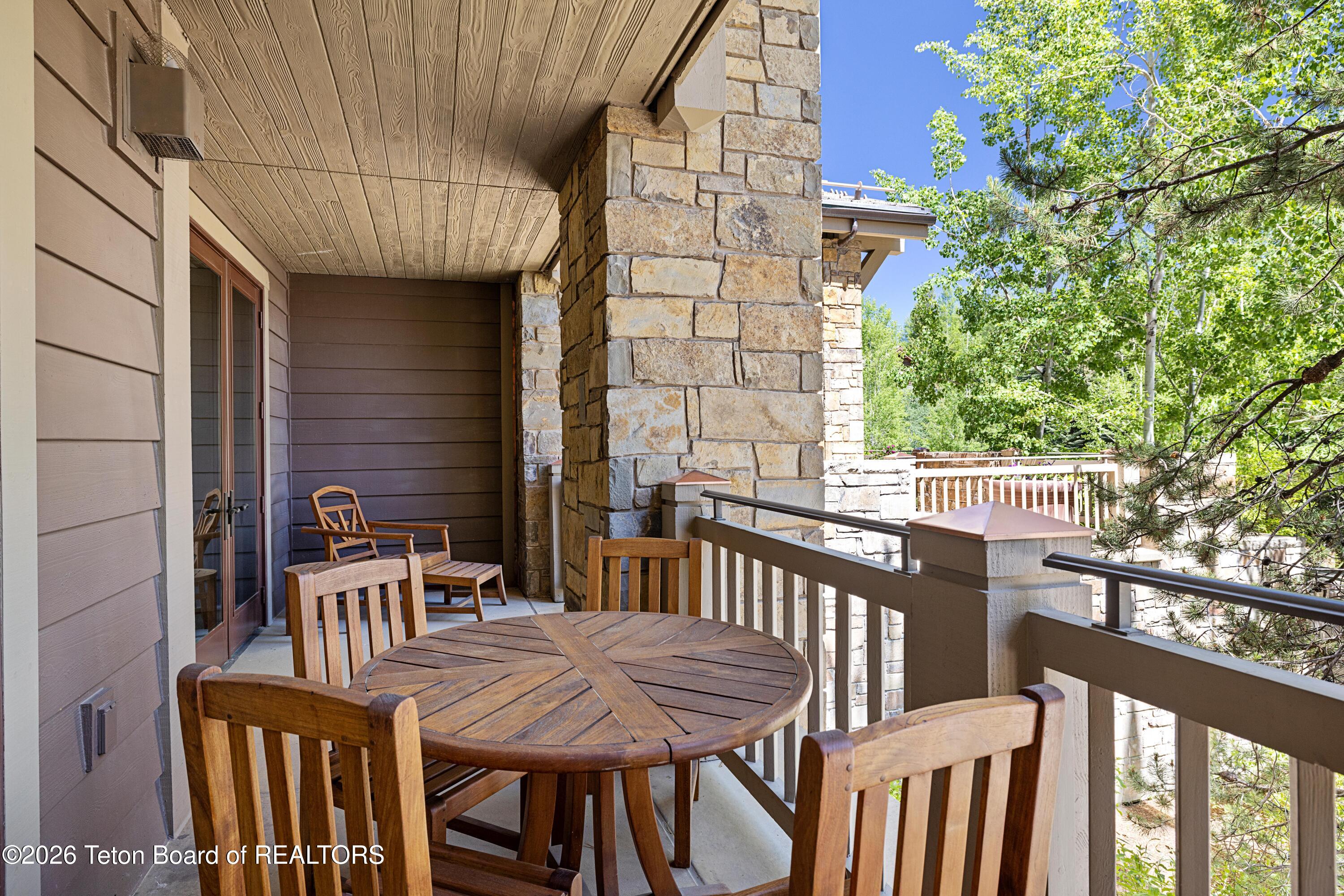 7680 Granite Loop Road, Unit 655 Teton Village, WY 83001 - Photo 12 of 13 13. Deck Space 2