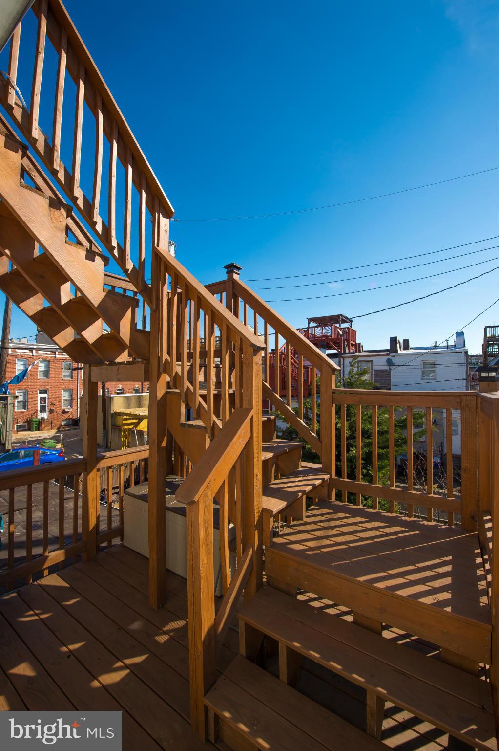819 South Potomac Street Baltimore, MD 21224 - Photo 22 of 30 a view of building with staircase