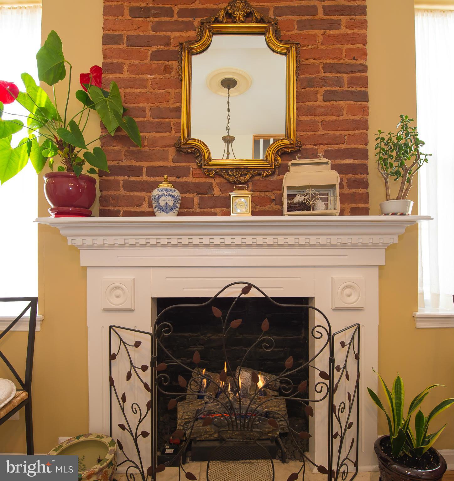 819 South Potomac Street Baltimore, MD 21224 - Photo 6 of 30 a close view of a fireplace