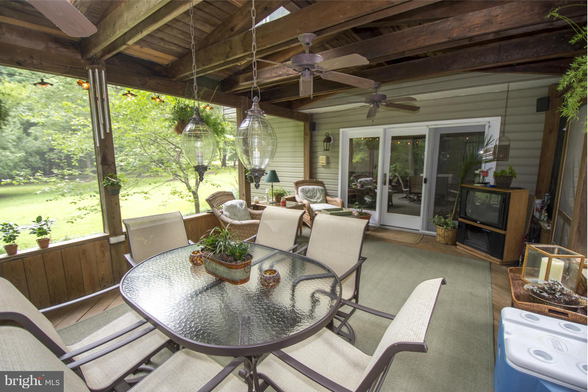 3110 Arrowhead Farms Road Gambrills, MD 21054 - Photo 25 of 30 Porch With View of Lovely Backyard