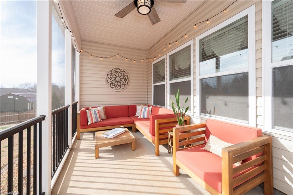 1710 Ridge Bluff Drive Rural Hall, NC 27045 - Photo 21 of 25 screened porch