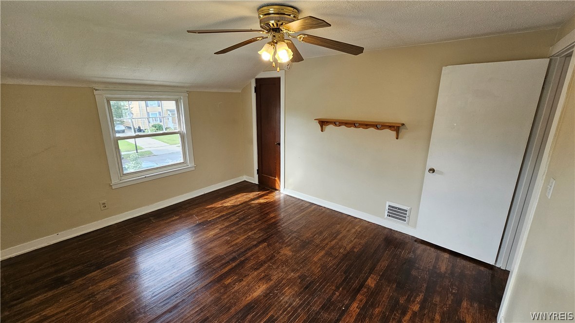 107 Fowler Avenue, Unit RIGHT Tonawanda, NY 14217 - Photo 12 of 24 Bedroom 1 looking to closet and hallway door