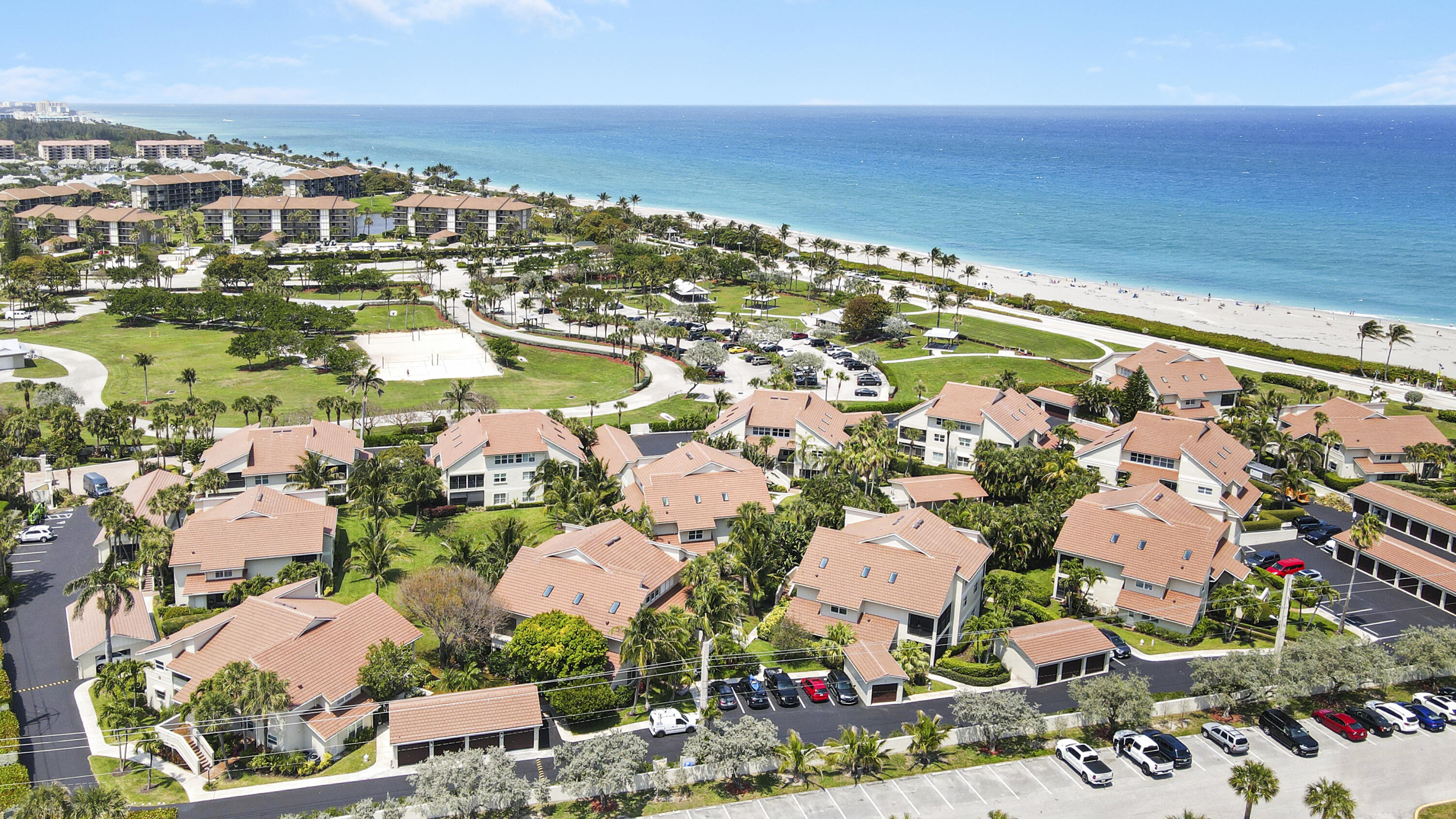 4161 U.S. Highway 1, Unit C2 Jupiter, FL 33477 - Photo 48 of 57 an aerial view of residential houses with outdoor space