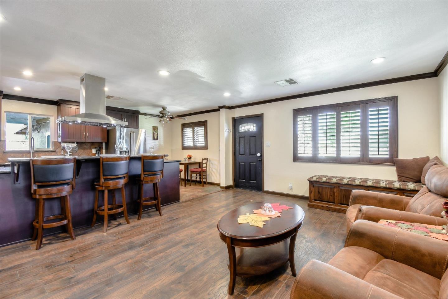 2055 Hogan Drive Santa Clara, CA 95054 - Photo 11 of 37 a living room with furniture and wooden floor