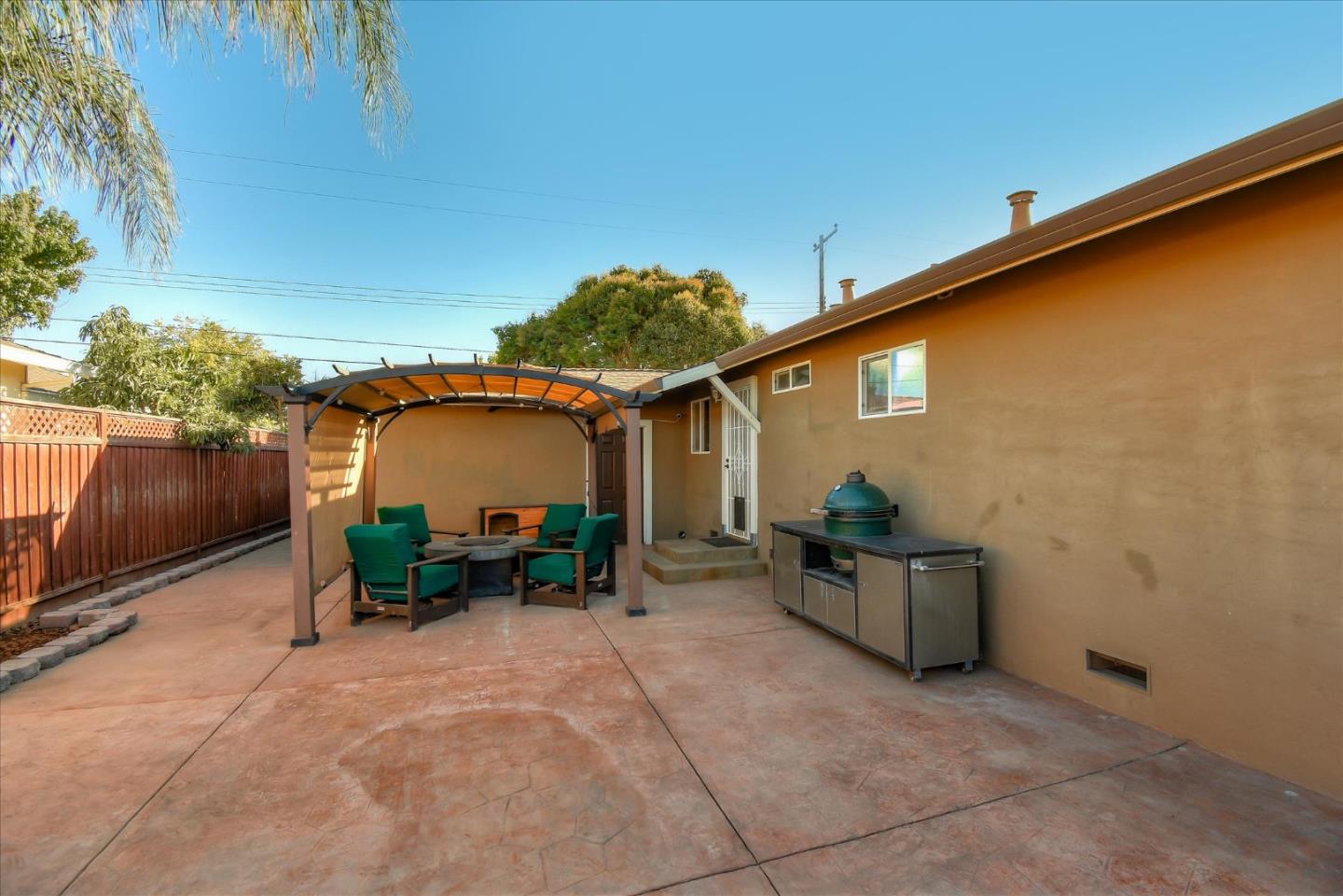 2055 Hogan Drive Santa Clara, CA 95054 - Photo 26 of 37 a view of backyard with outdoor seating and plants