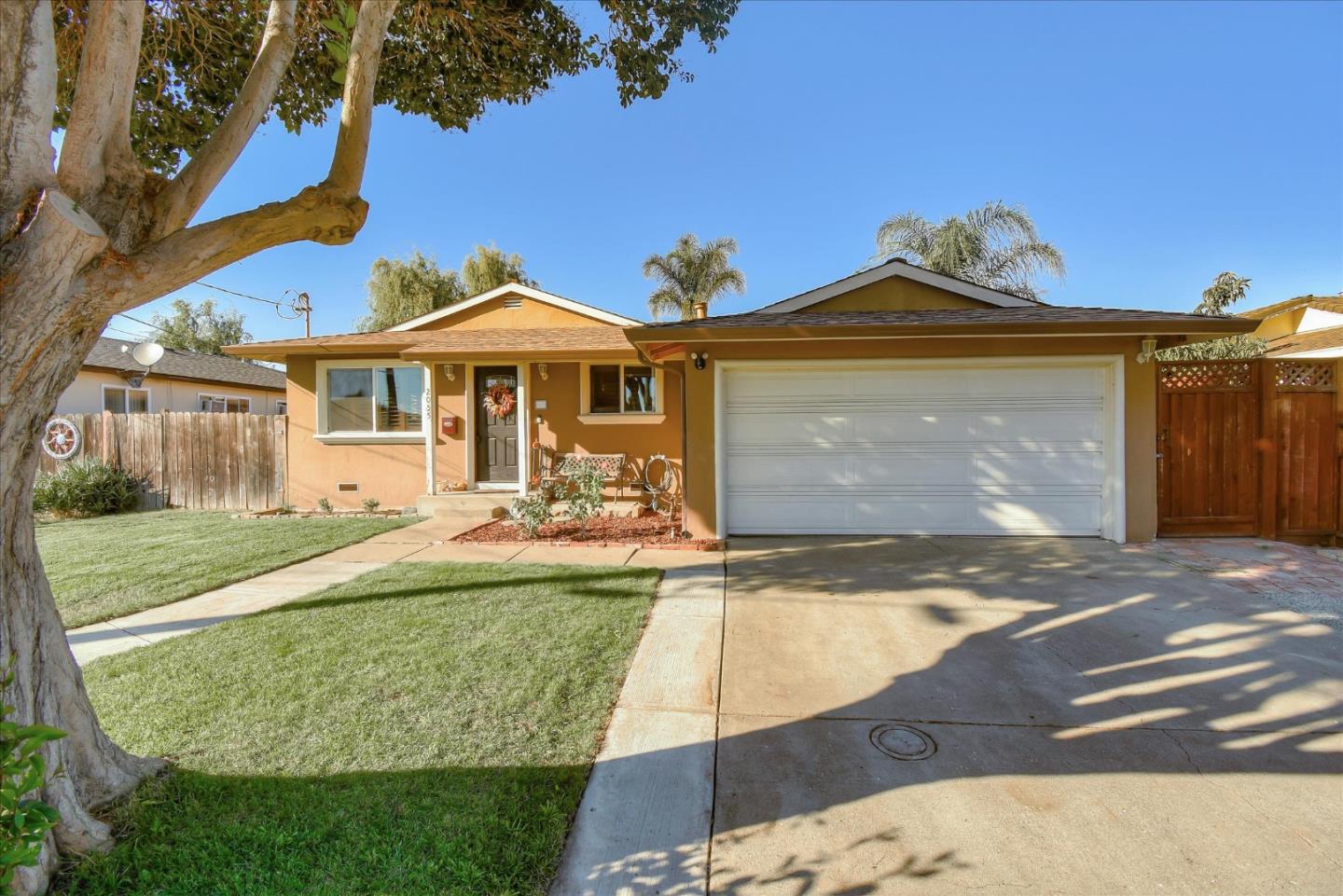 2055 Hogan Drive Santa Clara, CA 95054 - Photo 33 of 37 a front view of a house with garden