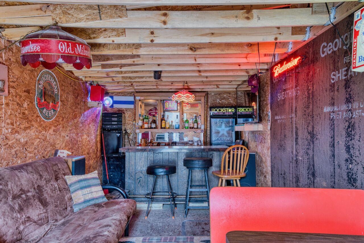 5303 Markham Road Makinen, MN 55763 - Photo 15 of 36 Bar featuring a dry bar