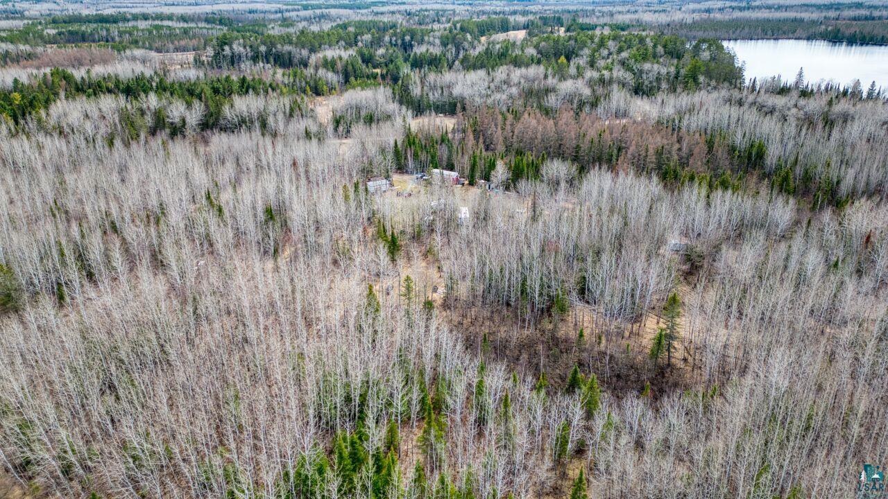 5303 Markham Road Makinen, MN 55763 - Photo 5 of 36 Aerial view with a water view