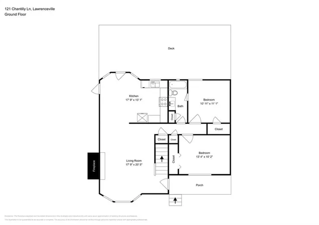 a picture of a bench in the window