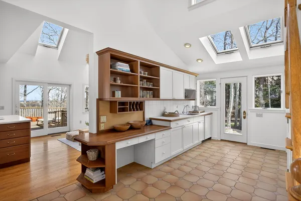 a view of a house with a swimming pool