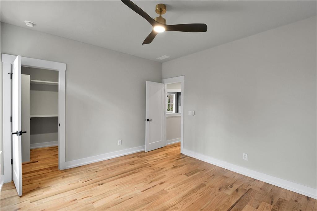 3369 Dodson Drive Connector East Point, GA 30344 - Photo 40 of 43 wooden floor in an empty room