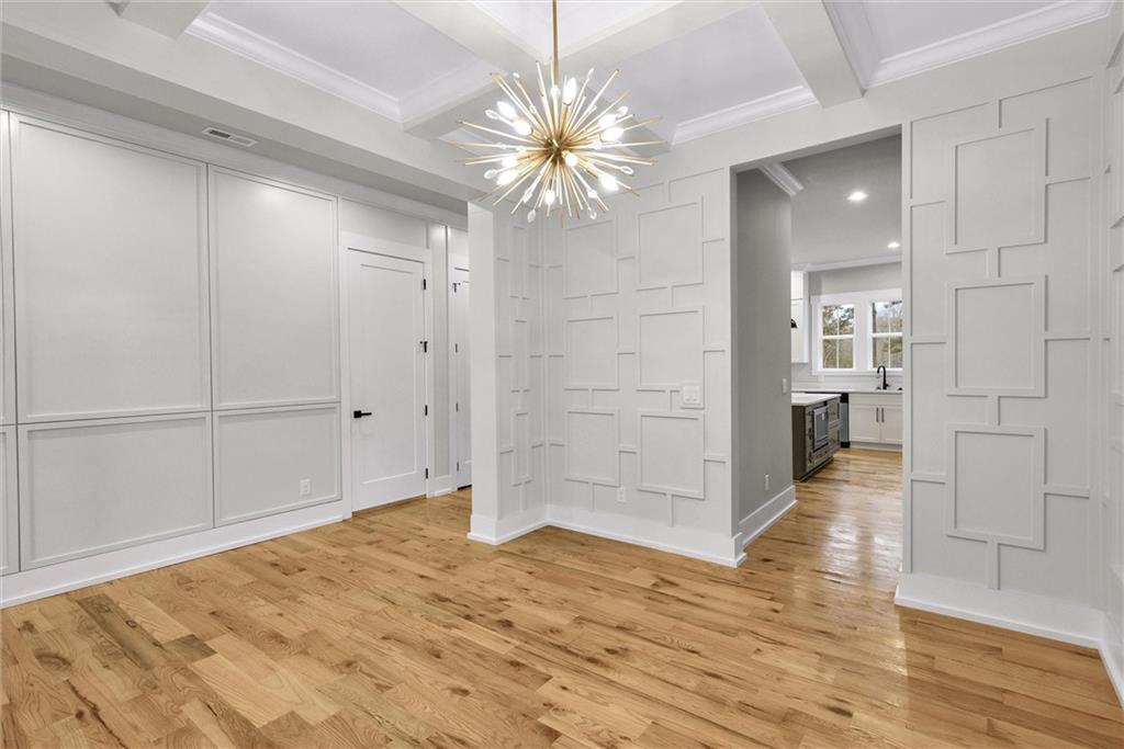 3369 Dodson Drive Connector East Point, GA 30344 - Photo 9 of 43 a view of livingroom with hardwood floor and hallway