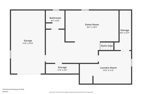 $699,000 | 107 Marlboro Road, Pittsburgh, PA 15238