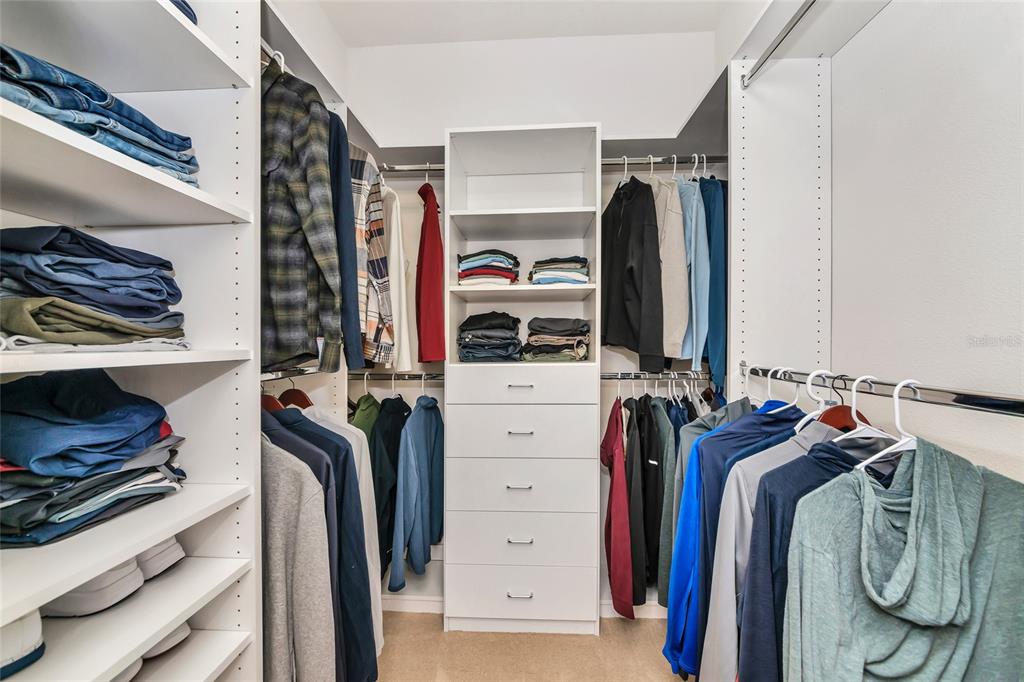 12848 Del Corso Loop Lakewood Ranch, FL 34211 - Photo 25 of 70 a view of walk in closet with clothes and shoes