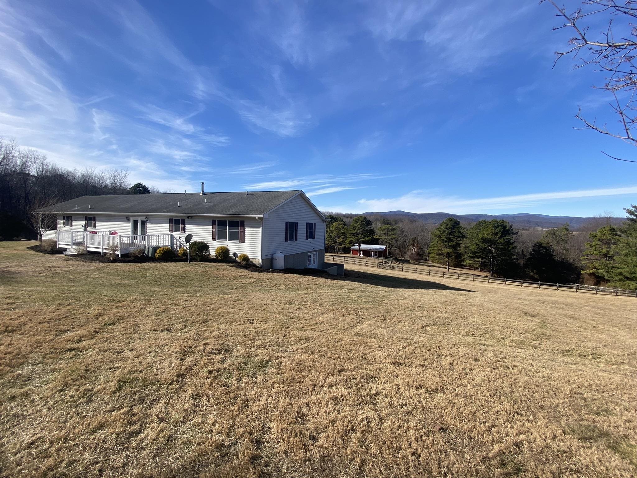 611 Stover Shop Road Churchville, VA 24421 - Photo 52 of 71 a house view with swimming pool in front of it