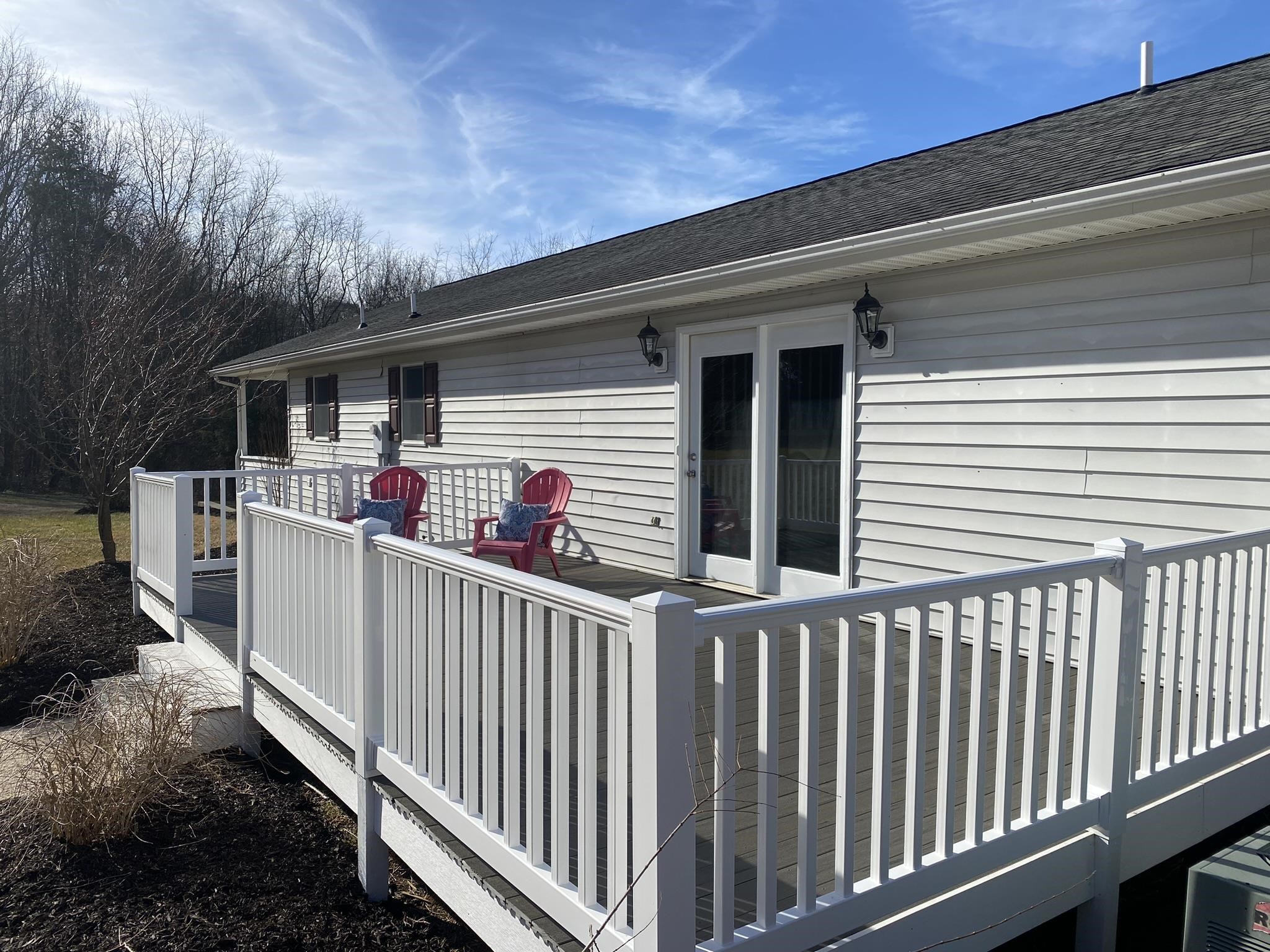 611 Stover Shop Road Churchville, VA 24421 - Photo 54 of 71 a view of a porch with a small yard