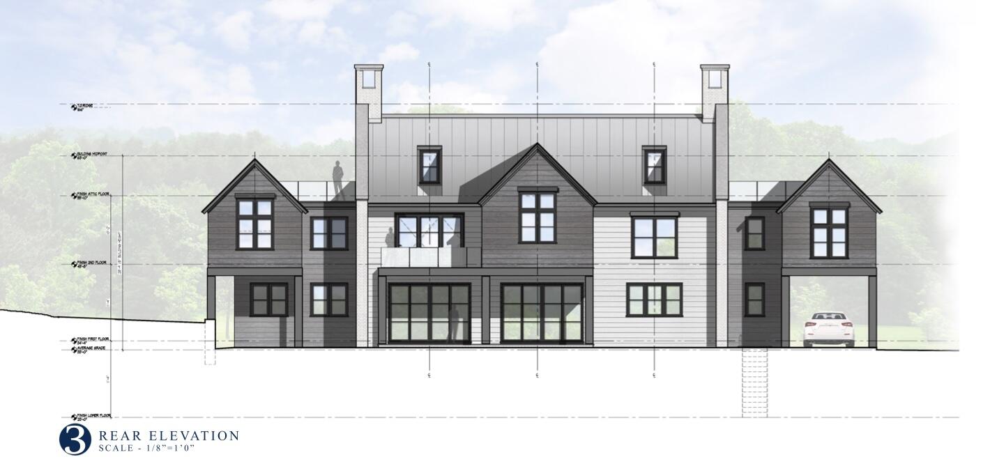 92 Pear Tree Point Road Darien, CT 06820 - Photo 6 of 13 a black and white photo of a living room