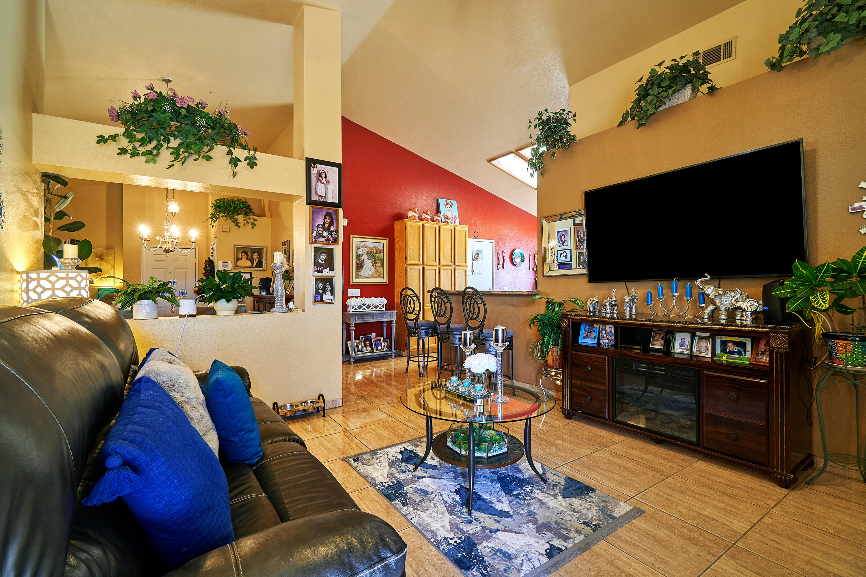 44146 Cassia Drive Indio, CA 92201 - Photo 13 of 20 a outdoor living space with furniture and a flat screen tv