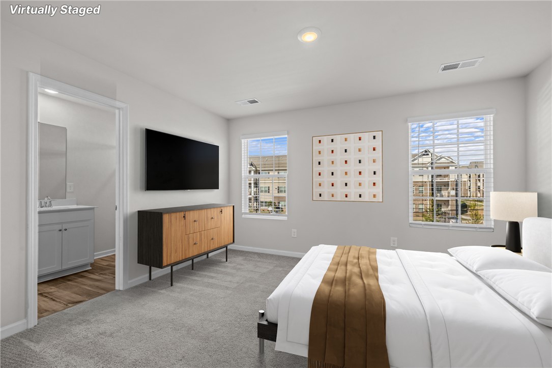 516 Brasstown Court Pendleton, SC 29670 - Photo 16 of 23 Virtually staged primary bedroom.